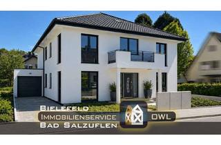 Wohnung kaufen in Bergstraße 20, 32108 Bad Salzuflen, ::: Courtagefrei Neubau ETW I 2FMH I Premium I KfW40 I PV I Garten I Balkon I Garage :::