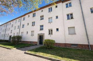 Wohnung kaufen in 12489 Adlershof, Denkmalschutz: Kapitalanlage im Bauhaus-Ensemble – 3,5-Zimmer-Wohnung in Berlin-Adlershof