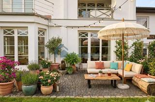 Wohnung mieten in Feldstraße 38, 18273 Güstrow, Individuelle Erdgeschosswohnung mit Einbauküche, Terrasse & Kamin