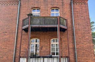 Wohnung mieten in Brückenstraße 31, 14913 Jüterbog, Tolle 3-Zimmer-Maisonette im Erdgeschoss mit großem Balkon, Kamin, EBK, Wanne & Dusche