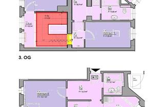Wohnung mieten in Torstrasse 21, 06110 Halle, zentrumsnahe Maisonettewohnung für Studenten-WG