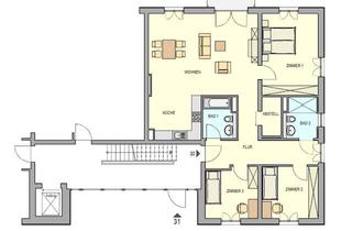 Wohnung mieten in Blumenstraße 31, 01689 Weinböhla, exklusive 4-Raum-Neubau-WE in Weinböhla An den Obstwiesen