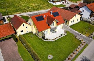 Einfamilienhaus kaufen in 93345 Hausen, Repräsentatives Einfamilienhaus mit separaten Gewerbegebäude Werkstatt/Lagerhalle