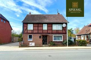 Einfamilienhaus kaufen in 38162 Cremlingen, Bereit für neue Ideen: Einfamilienhaus mit Fachwerkcharme und Sanierungsbedarf