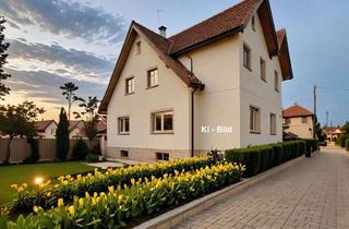 Haus kaufen in 89428 Syrgenstein, Viel Platz für Ihre Träume, EFH mit Garage u. praktischem Nebengebäuden, VB! sofort Frei!
