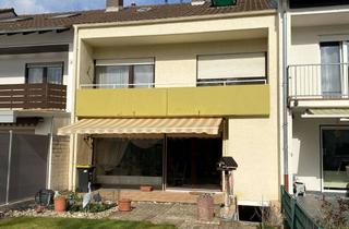 Reihenhaus kaufen in 67067 Gartenstadt, Gepflegtes Reihenhaus mit Garten, Balkon und zwei Garagen in ruhiger Lage in Rheingönheim
