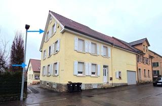 Haus kaufen in 74927 Eschelbronn, Kapitalanlage: Zwei Wohnhäuser + Entwicklungsfläche auf 1.159 m²