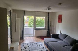 Wohnung kaufen in 63150 Heusenstamm, Sanierte & möblierte 1 ZKBB im Erdgeschoss mit Balkon, Garage, Stellplatz provisionsfrei