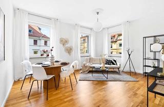 Wohnung kaufen in 70193 West, Lichtdurchflutete stylische 3-Zimmer-Altbauwohnung mit Balkon in S-West, Bestlage, provisionsfrei