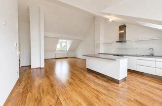 Lofts mieten in Pforzheimer Str 35, 76275 Ettlingen, 3-Zimmer-Dachgeschosswohnung mit Loft-Charakter, Balkon u. Garage