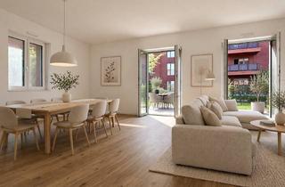 Wohnung mieten in Kattenbrookstrift 69C, 30539 Bemerode, Neubaugebiet Hannover KRONSRODE Maisonette: EBK, Terrasse + Garten, Fußbodenhzng, 2 Bäder, Kellr, TG
