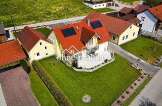 Einfamilienhaus kaufen in 93345 Hausen, Repräsentatives Einfamilienhaus mit separaten Gewerbegebäude Werkstatt/Lagerhalle