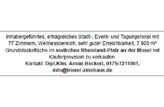 Gewerbeimmobilie kaufen in 54290 Trier, Inhabergeführtes, ertragreiches Stadt-, Event- und Tagungshotel zu verkaufen
