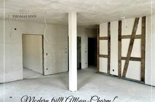 Wohnung mieten in 74670 Forchtenberg, Stilvoll wohnen im historischen Ambiente – 3,5-Zimmer Hochparterre-Wohnung mit Balkon & sichtbarem Fachwerk“