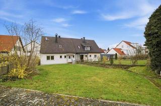 Haus kaufen in 86554 Pöttmes, Käuferprovisionsfrei: DHH mit Zweifamilienhauscharakter in Pöttmes - perfekt für Gartenliebhaber