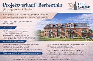 Grundstück zu kaufen in 23919 Berkenthin, Projektverkauf Berkenthin | 13 WE, 5 barrierearm | inkl. Planung