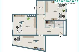 Büro zu mieten in Hohenfuhrstraße, 42477 Radevormwald, Radevormwald - EBENERDIGE ATTRAKTIVE BÜRORÄUME IM STADTZENTRUM VON RADEVORMWALD