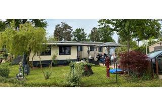 Haus kaufen in 79395 Neuenburg, Neuenburg am Rhein - Grosses Mobilheim mit Anbau, komplett möbliert, 300m² Grundstück