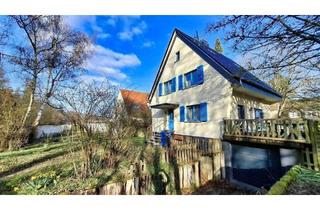 Einfamilienhaus kaufen in 61350 Bad Homburg, Bad Homburg - Exponierte Waldrandlage in Bad Homburg: 698 m² Grundstück mit Haus, Ofen, Garten, Terrasse, Balkon & Neubaupotenzial