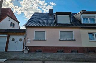 Doppelhaushälfte kaufen in 06406 Bernburg, Bernburg (Saale) - Haus mit Garten