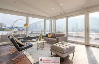 Penthouse kaufen in 69120 Neuenheim, Das Beste vom Besten: Penthouse-Wohnung mit 270 Grad Panoramasicht auf Schloss und Neckartal