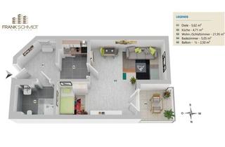 Wohnung kaufen in 35415 Pohlheim, Komfortable Eigentumswohnung mit Balkon in ruhiger Lage – Barrierefrei!