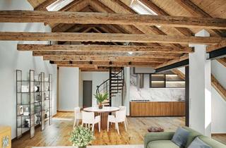 Wohnung kaufen in 82467 Garmisch-Partenkirchen, Einzigartiges Dachgeschoss-Unikat mit Galerie & privatem Aufzug