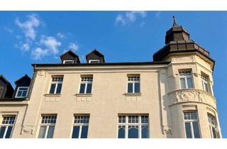 Wohnung kaufen in 04808 Wurzen, Denkmalschutz: große 3-Zimmer-Dachgeschosswohnung mit Lift im Zentrum von Wurzen bei Leipzig