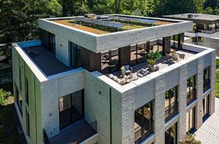 Penthouse kaufen in Elbchaussee, 22587 Nienstedten, Penthousewohnung mit drei Dachterrassen und Blick ins Grüne an der Elbchaussee
