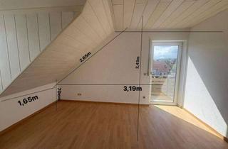 Wohnung mieten in Wormserstr. 31, 67593 Westhofen, Charmante 2-Zimmer Dachgeschosswohnung mit Balkon in Westhofen