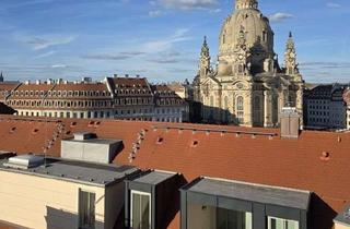 Wohnung mieten in 01067 Innere Altstadt, Exklusive Wohnung am Neumarkt! Große Dachterrasse, traumhafter Blick, Kamin, Lift!