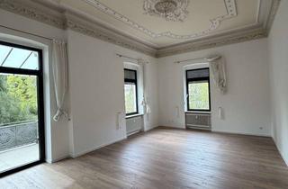 Wohnung mieten in 55543 Bad Kreuznach, Stilvolle 2-Zimmer-Wohnung im denkmalgeschützten Altbau mit Stuck und Blick ins Grüne