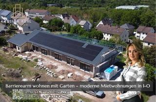 Wohnung mieten in 55743 Idar-Oberstein, Barrierearmes Wohnen am Waldrand - nachhaltiger Bungalow mit eigenem Garten