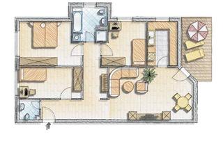 Wohnung mieten in 73235 Weilheim, Moderne 4-Zimmer Wohnung! Mit Einbauküche, Aufzug und Hausmeisterservice!