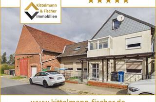 Einfamilienhaus kaufen in Rhoder Straße, 38154 Königslutter, Einfamilienhaus mit Scheune und zwei Wiesengrundstücken - großes Potenzial in Klein Steimke!