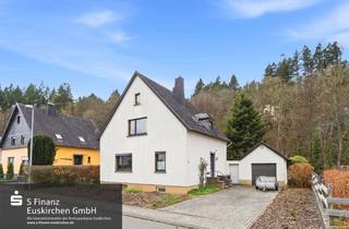 Einfamilienhaus kaufen in 53937 Schleiden, Schleiden: freistehendes Einfamilienhaus auf Erbpachtgrundstück mit Garten und Garage! 360° Begehung