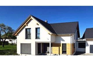 Einfamilienhaus kaufen in Am Gries, 97714 Oerlenbach, Einziehen statt bauen: Neubau 2024 mit großem Grundstück & Doppelgarage mit Ausbaupotenzial