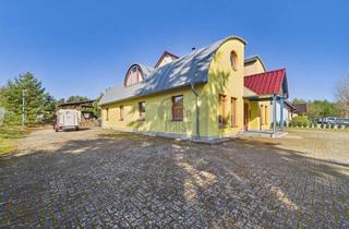 Haus kaufen in 16798 Fürstenberg/Havel, ARCHITEKTONISCHE 279 M² GEWERBEIMMOBILIE MIT BETRIEBSBEZOGENER WOHNOPTION IN SEENREICHER LAGE