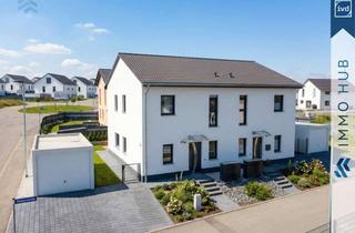 Doppelhaushälfte kaufen in 04552 Borna, ++ Bezugsfertige Neubau-Doppelhaushälfte mit durchdachtem Raumkonzept ++