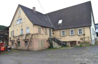 Haus kaufen in 74679 Weißbach, Kleinhofstelle (Haushälfte) mit Scheune und Nebengebäude