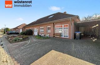 Haus kaufen in 26909 Neubörger, Ausgebauter Bungalow mit Wintergarten, Teich und Pool