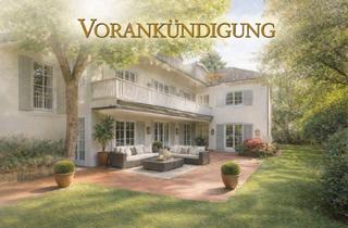Villa kaufen in 82049 Pullach, **Vorankündigung** Ein Zuhause mit Charakter – großzügige Villa mit besonderem Flair