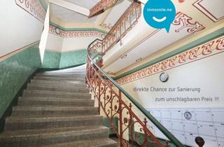 Wohnung kaufen in 09113 Chemnitz, Eigentumswohnung • in Schloßchemnitz • 2 Zimmer • Dachgeschoss • sanieren • leerstehend • kaufen!