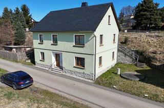 Einfamilienhaus kaufen in 08233 Treuen, Einfamilienhaus in ländlicher Lage mit großem Grundstück in Treuen