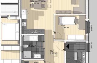 Wohnung mieten in Raiffeisenstraße, 21516 Müssen, Moderne 4-Zimmer-Wohnung mit Balkon in Müssen