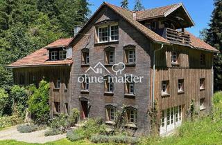 Bauernhaus kaufen in 88171 Weiler-Simmerberg, Historisches Bauernhaus im Allgäu in absoluter Alleinlage