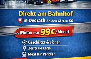 Garagen mieten in Hauptstraße 56, 51491 Overath, Tiefgaragenstellplatz Overath Bahnhof