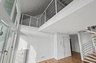 Penthouse kaufen in 04552 Borna, 2-Zimmer-Penthouse-Wohnung mit Galerie in Toplage von Borna mit Seeblick und umlaufender Terrasse