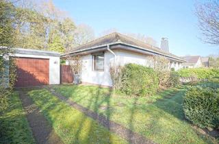 Haus kaufen in 27619 Schiffdorf, Schiffdorf - Volksbank Immobilien: Ihr Zuhause auf einer Ebene - Bungalow in Waldrandlage!