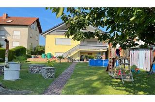 Haus kaufen in 63594 Hasselroth, Hasselroth - ZWEIFAMILIENHAUS AN WIESEN - LEBEN IN UND MIT DER NATUR! GROSSZÜGIGES WOHNEN - ARBEITEN - FREIZEIT IM WUNDERSCHÖNEN GARTENBEREICH